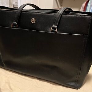 Tory Burch Black Robinson Tote